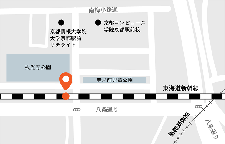 関西営業所の地図（Google マップが開きます）
